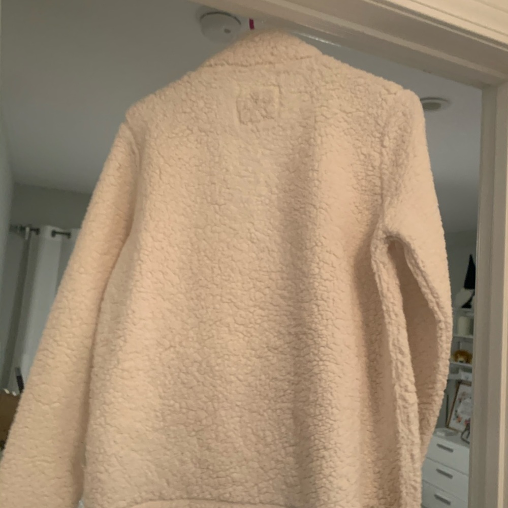 Abercrombie And Fitch Fuzzy Zip Up - image 3